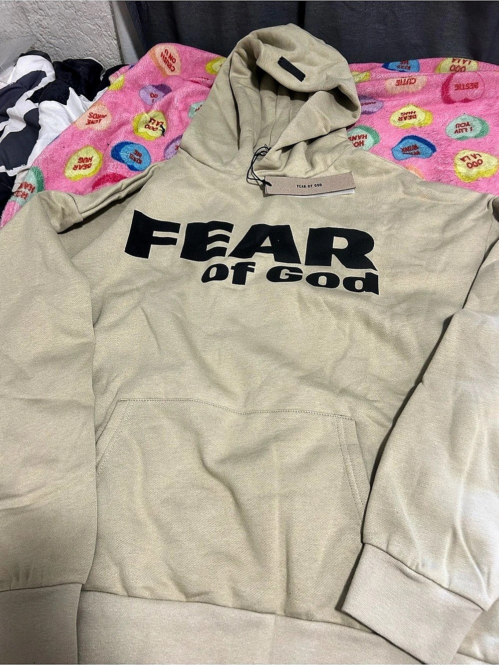 Fear of God essential hoodie